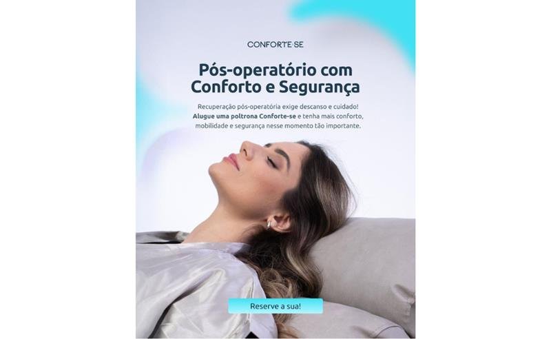 Poltronas para locação de pós cirúrgico em Campos dos Goytacazes ajudam pacientes a proteger o resultado da abdominoplastia